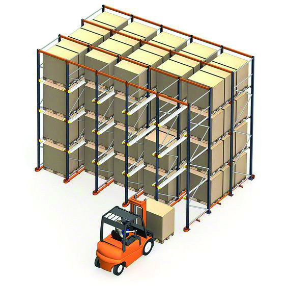 Drive-in regal - Primat Logistika Drive-in regali - Primat Logistika