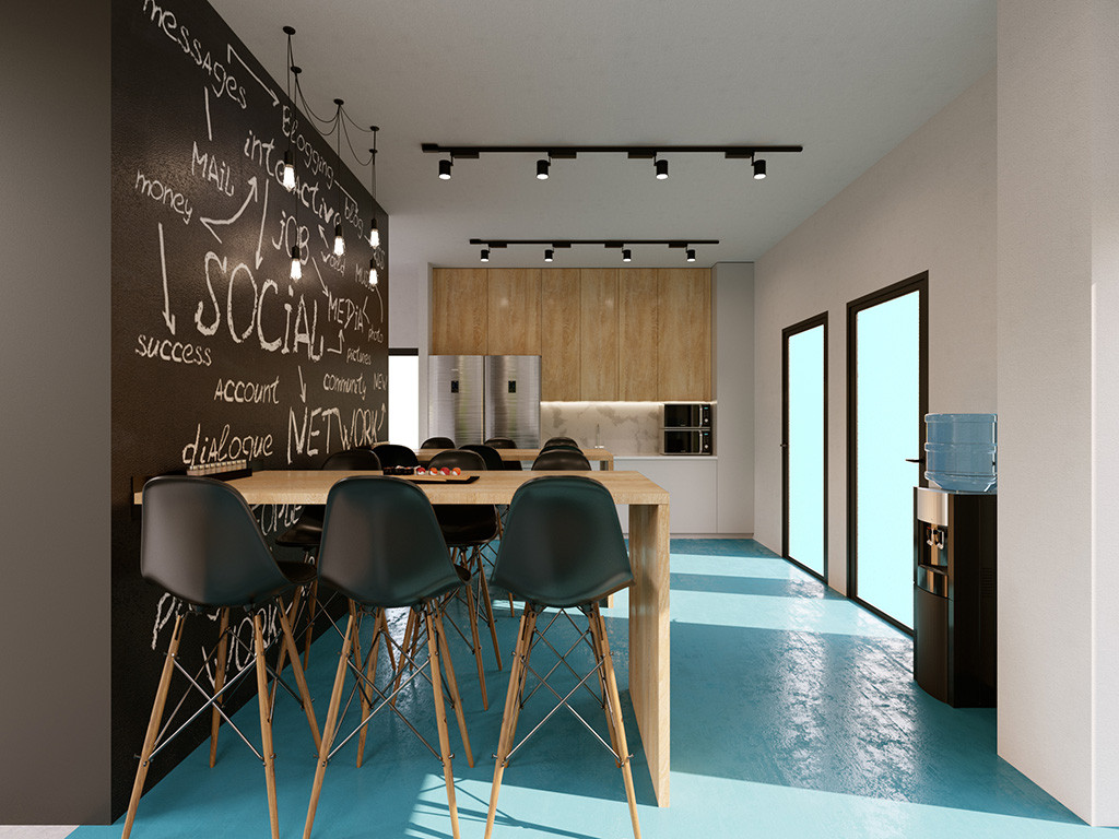 Fidelta - kuhinja render 2 - Primat Logistika Fidelta - render prikaz manje kuhinje