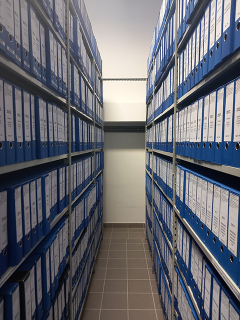 VG Vodoopskrba - arhivski metalni regal LB6 VG Vodoopskrba - arhivski metalni regal LB6