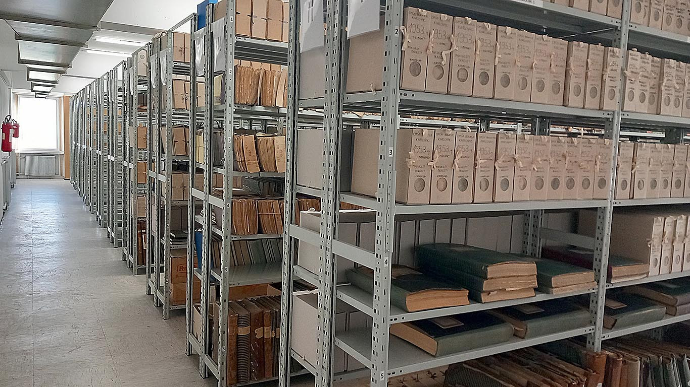 Državni arhiv Karlovac - metalni arhivsko-skladišni regal LB-6