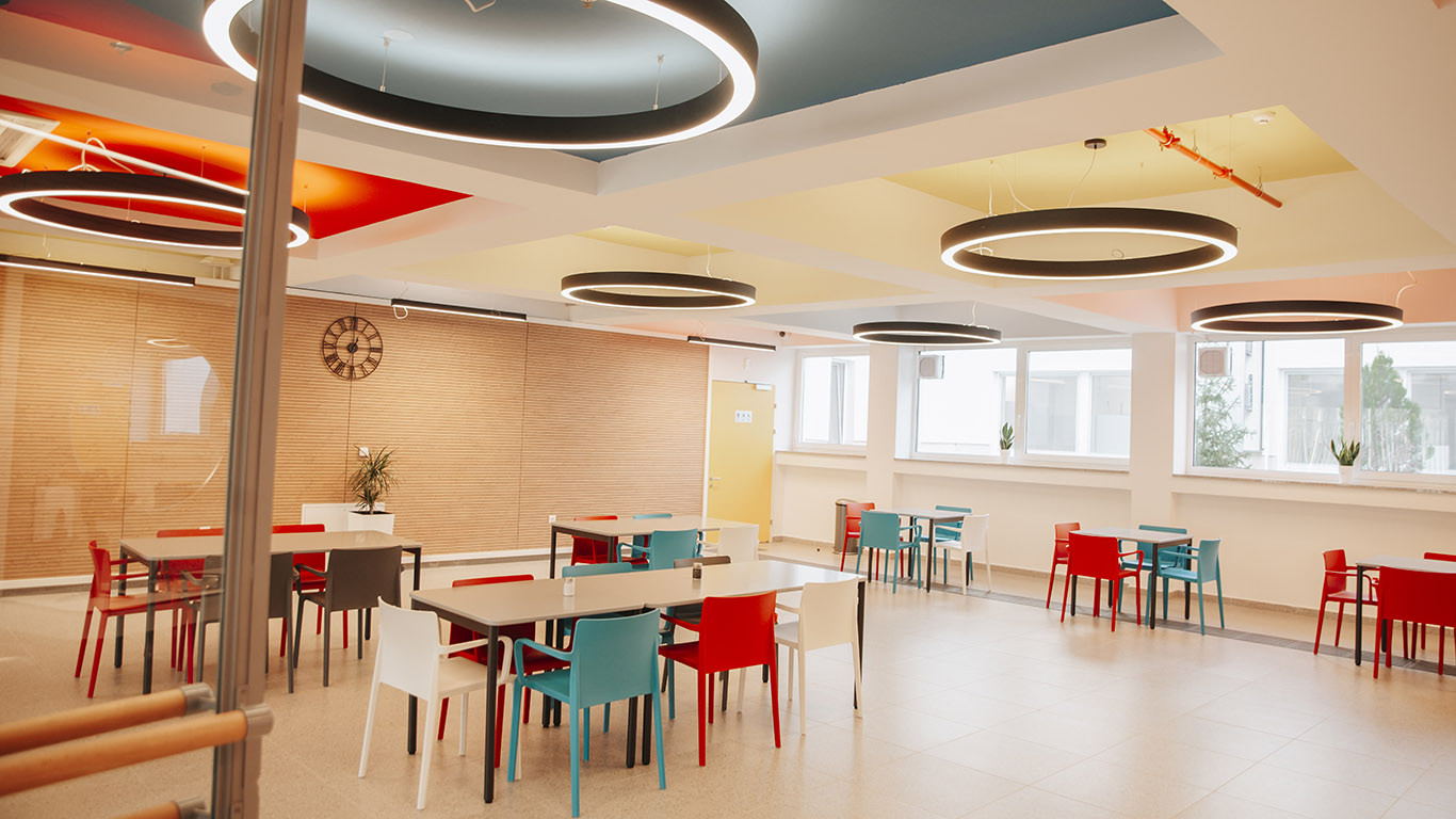 Starački dom Markuševec - blagavaonica Starački dom Markuševec - opremanje objekta