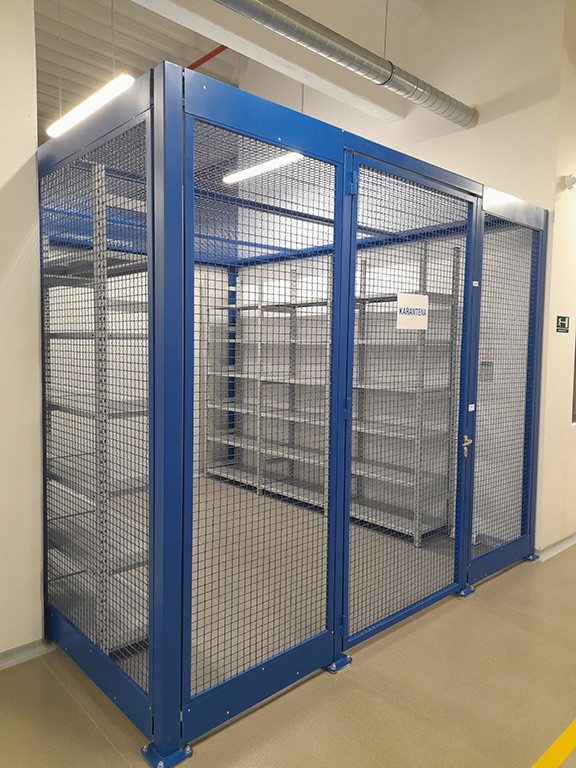 Skladišni kavez Medical Intertrade - skladišna oprema