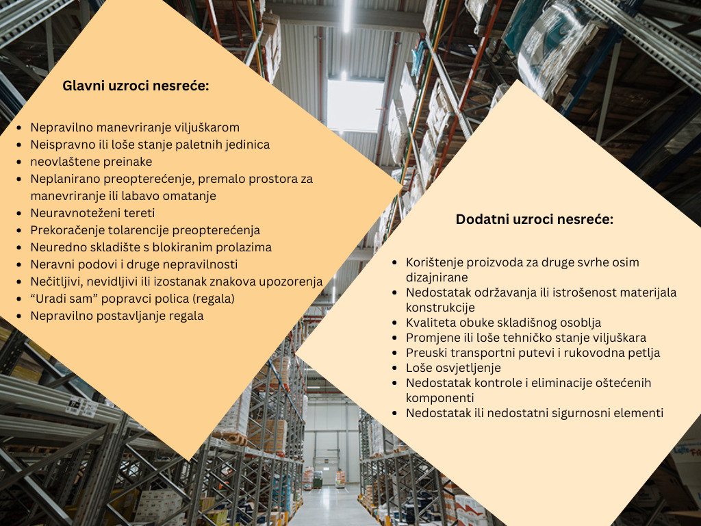 Nesreće u skladištima - uzroci Nesreće u skladištima - uzroci