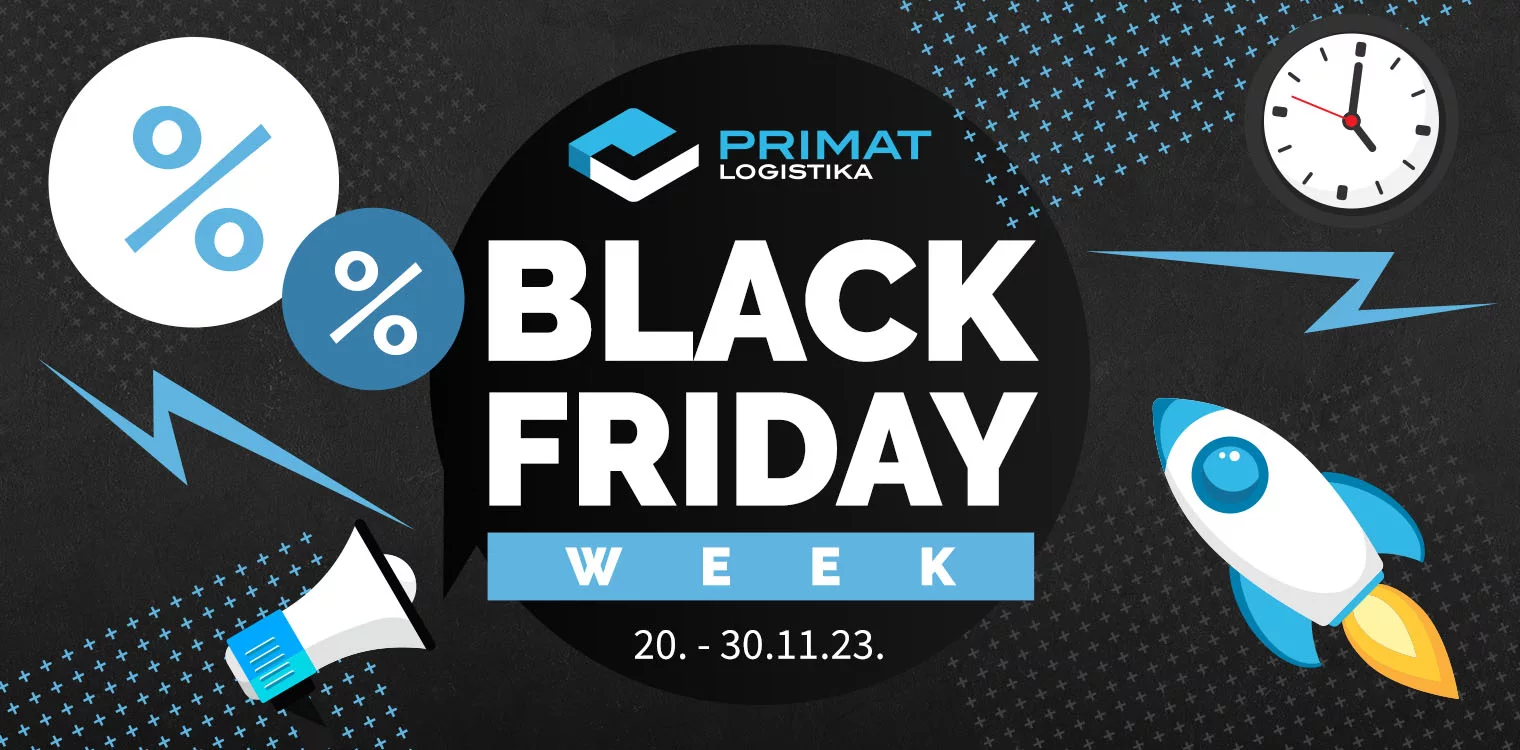 Black Friday Week akcija od 20. - 30.11., popusti do 50%!