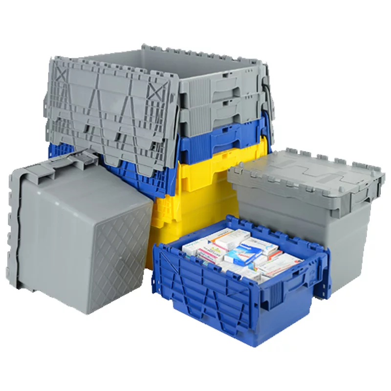 Plastične transportne kutije s poklopcem