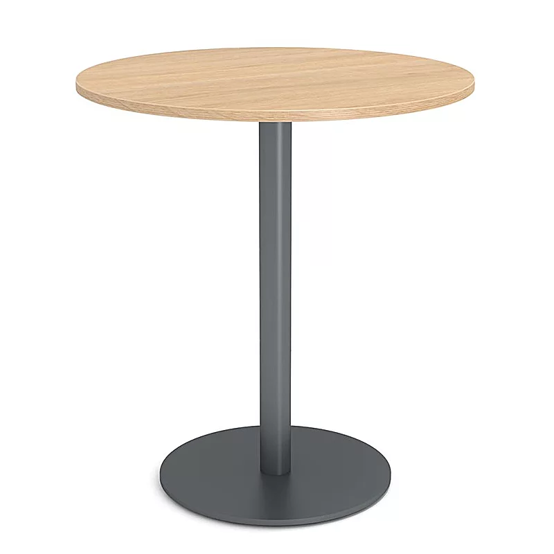 Visoki stol PLSK s okruglom metalnom bazom